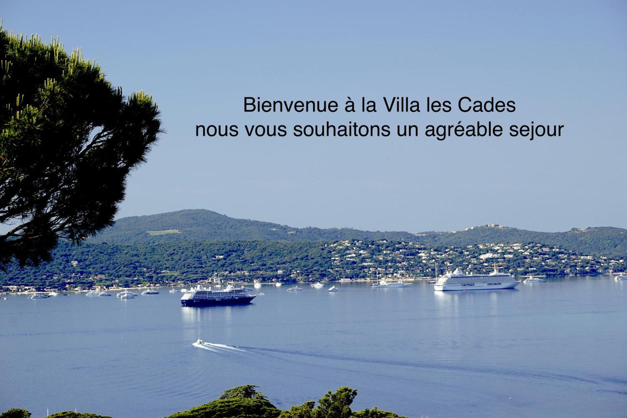 Villa Les Cades Sainte-Maxime Buitenkant foto